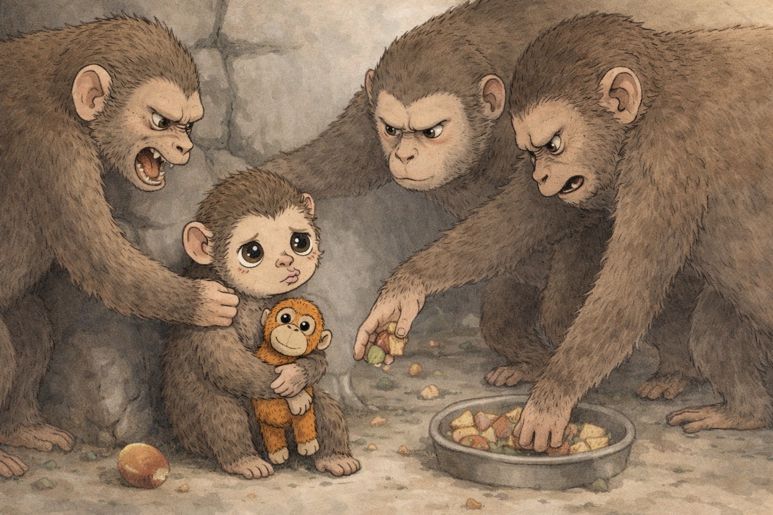 Punch facing the bullies